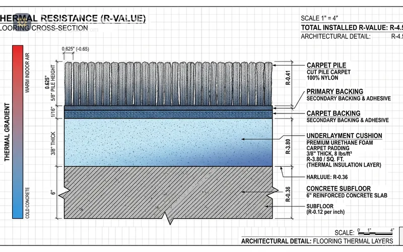 Carpet Padding R Value Guide: Technical Procedure & Common