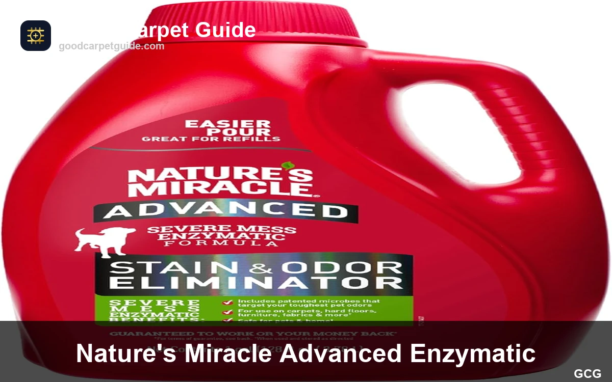 Nature’s Miracle Advanced Enzymatic Cleaner