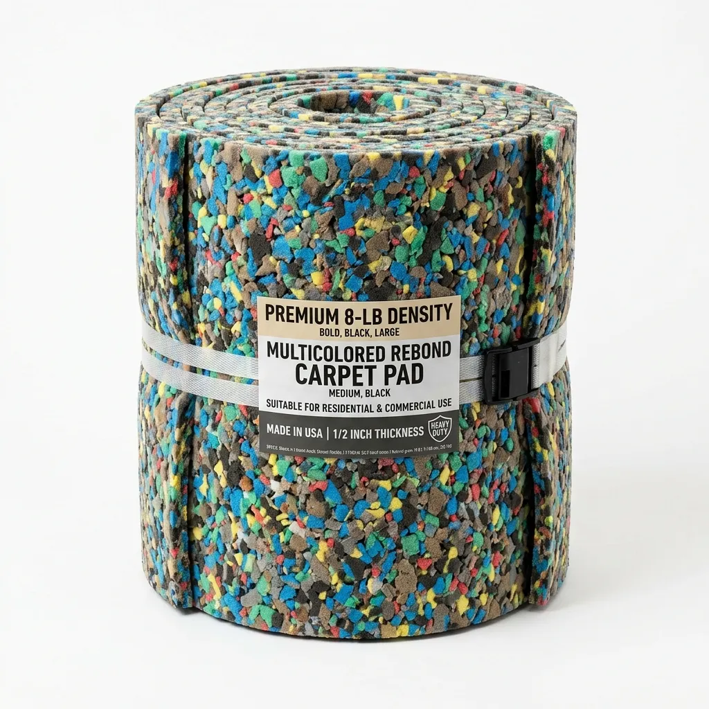 8-lb Density Rebond Carpet Pad, 7/16 inch