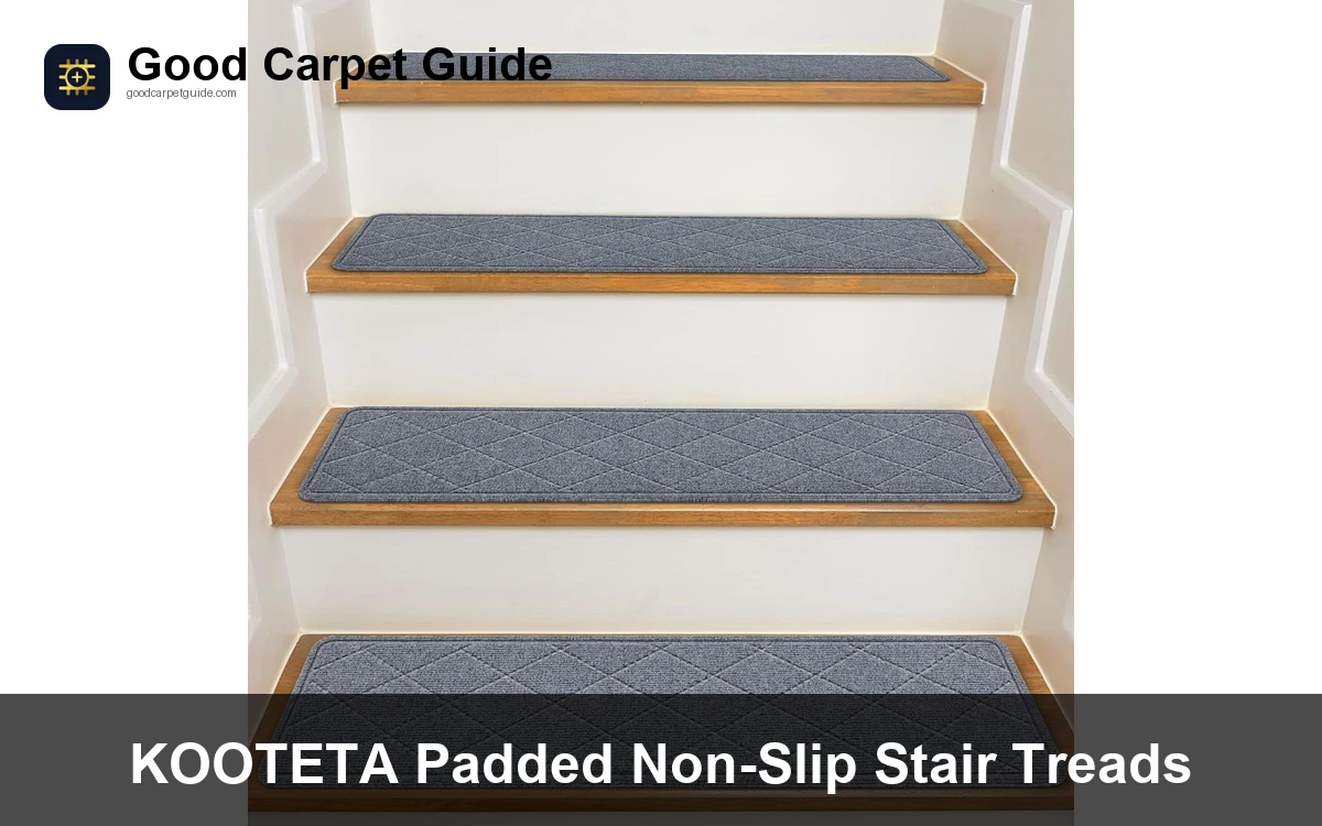 KOOTETA Padded Non-Slip Stair Treads