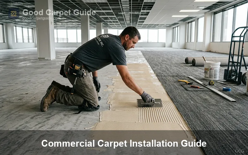 Commercial Carpet Installation Guide: Direct Glue vs Stretch