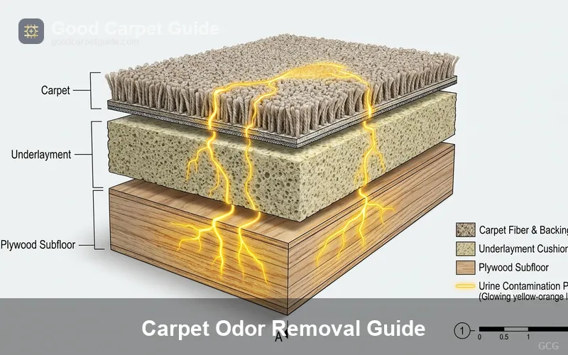 Carpet Odor Removal Guide: Subfloor Treatment, Sealing and Cost