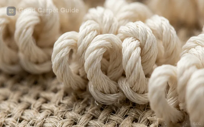 SmartStrand carpet fiber cross section and pile structure