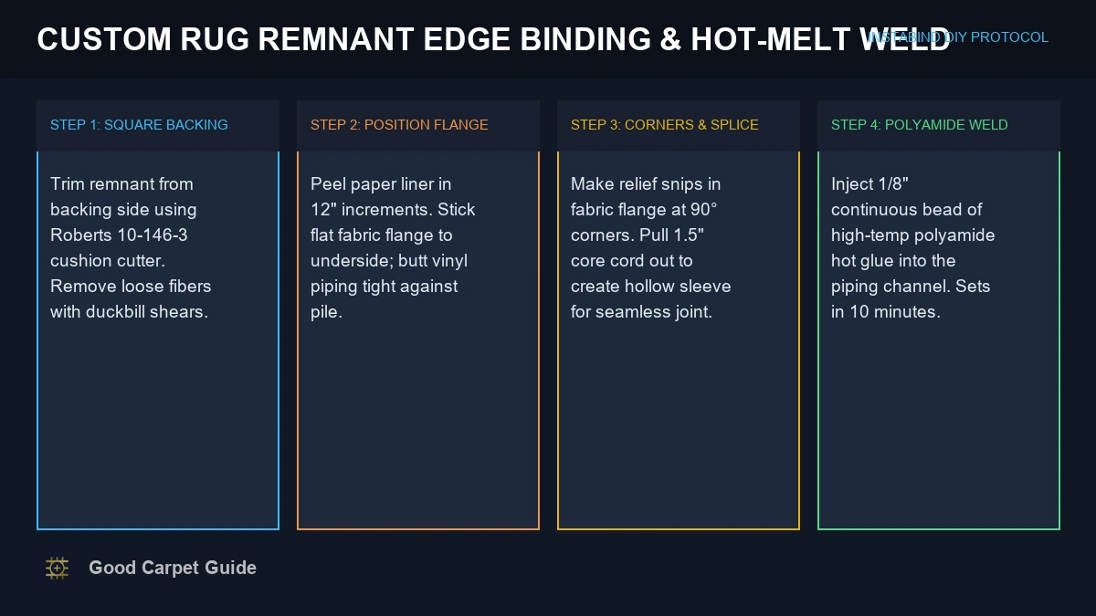 Instabind Carpet Edge Binding and Hot Melt Polyamide Weld