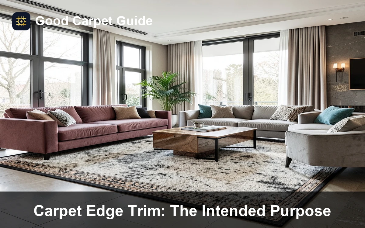 Premium Carpet Edge Trim: The Intended Purpose carpet and rug guide