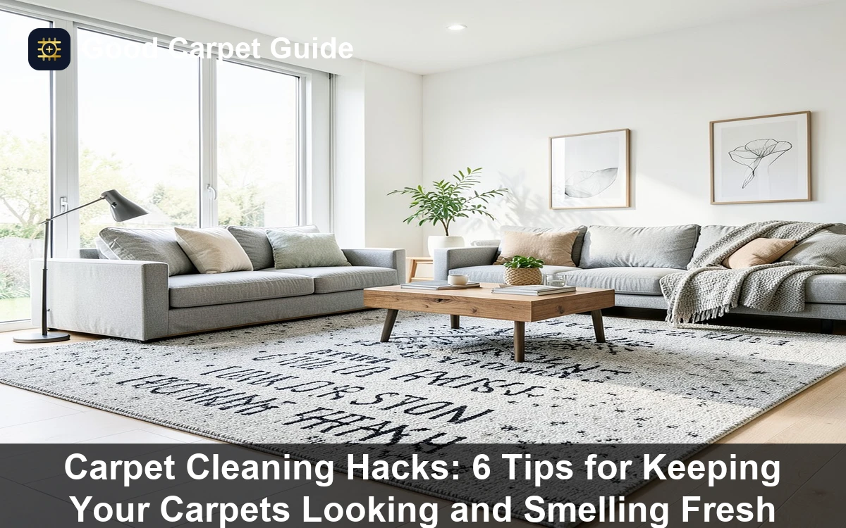 Premium Carpet Cleaning Hacks: 6 Tips for Keeping Your Carpets Looking and Smelling Fresh carpet and rug guide