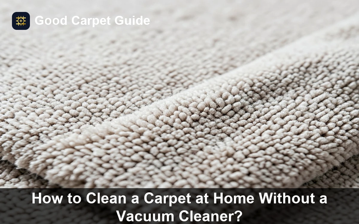 Premium How to Clean a Carpet at Home Without a Vacuum Cleaner? carpet and rug guide