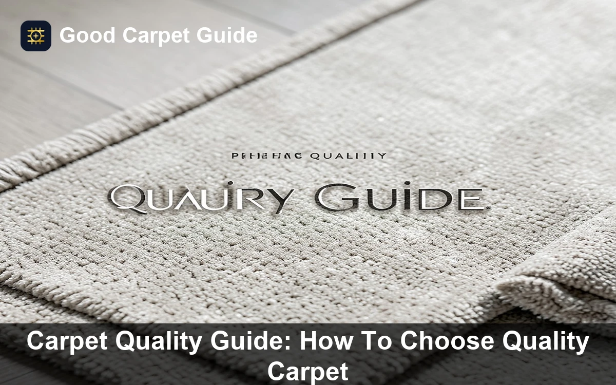 Premium Carpet Quality Guide: How To Choose Quality Carpet carpet and rug guide