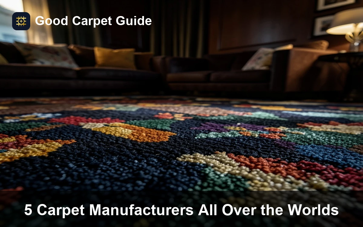 Premium 5 Carpet Manufacturers All Over the Worlds carpet and rug guide