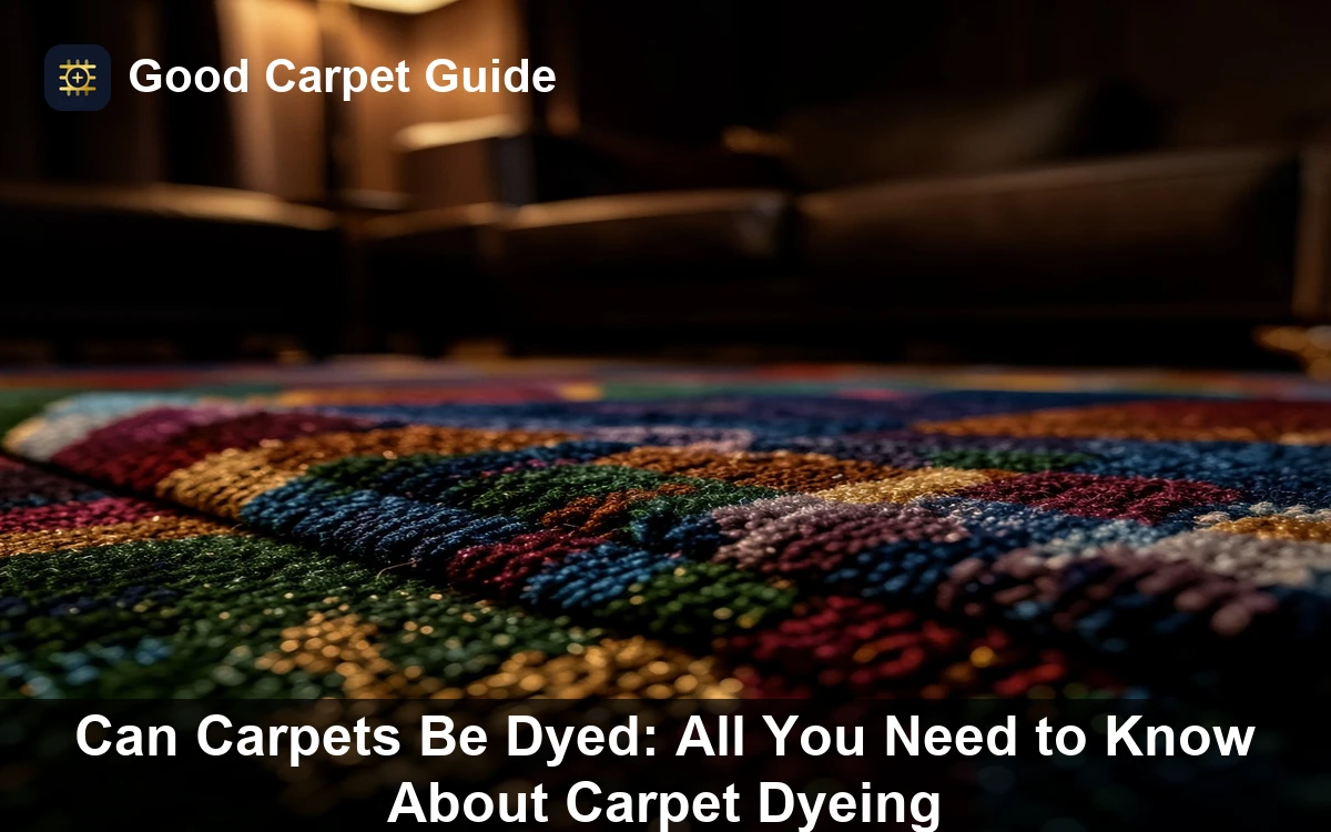 Premium Can Carpets Be Dyed: All You Need to Know About Carpet Dyeing carpet and rug guide