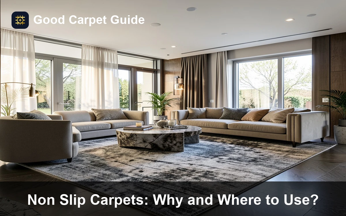 Premium Non Slip Carpets: Why and Where to Use? carpet and rug guide