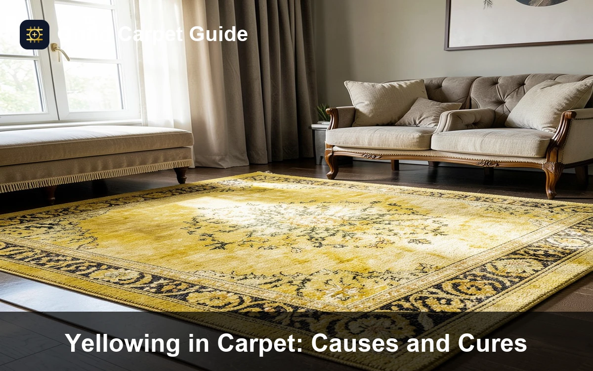 Premium Yellowing in Carpet: Causes and Cures carpet and rug guide
