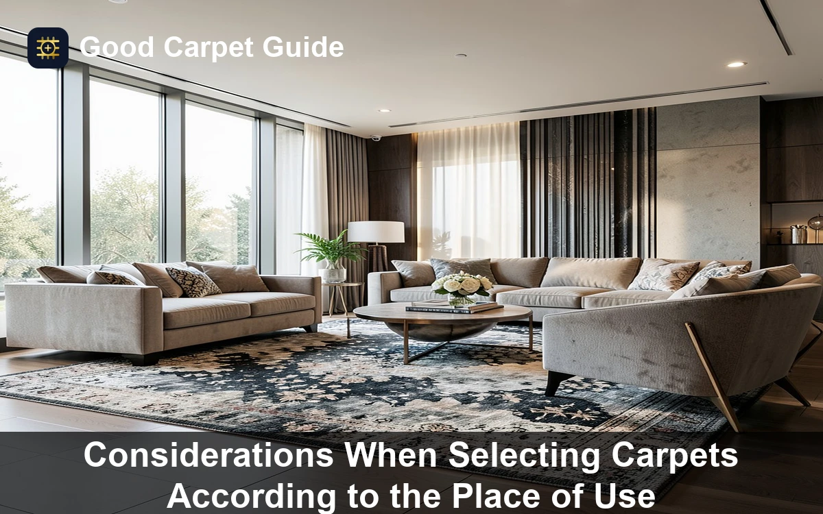 Premium Considerations When Selecting Carpets According to the Place of Use carpet and rug guide