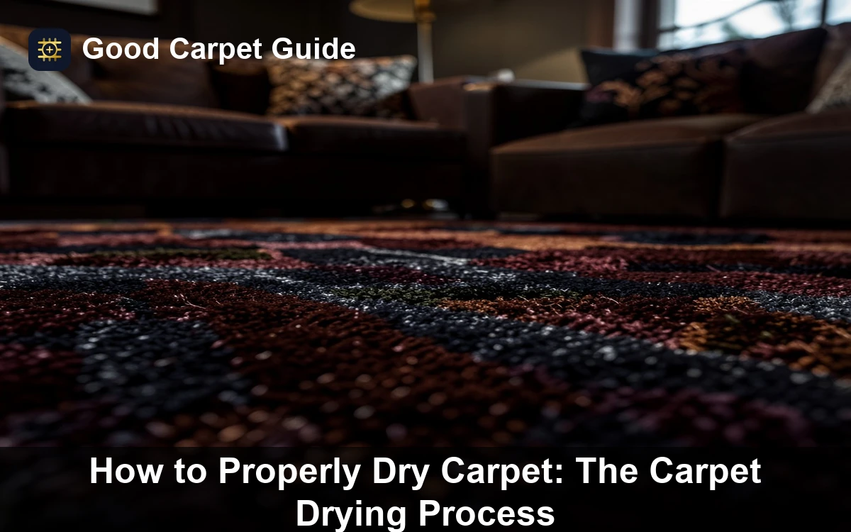 Premium How to Properly Dry Carpet: The Carpet Drying Process carpet and rug guide