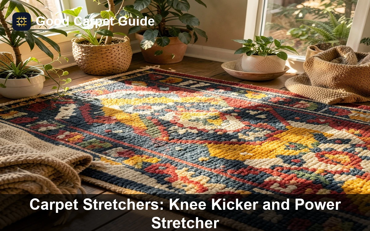 Premium Carpet Stretchers: Knee Kicker and Power Stretcher carpet and rug guide