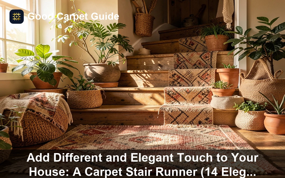 Premium Add Different and Elegant Touch to Your House: A Carpet Stair Runner (14 Elegant Options on Amazon) carpet and rug guide