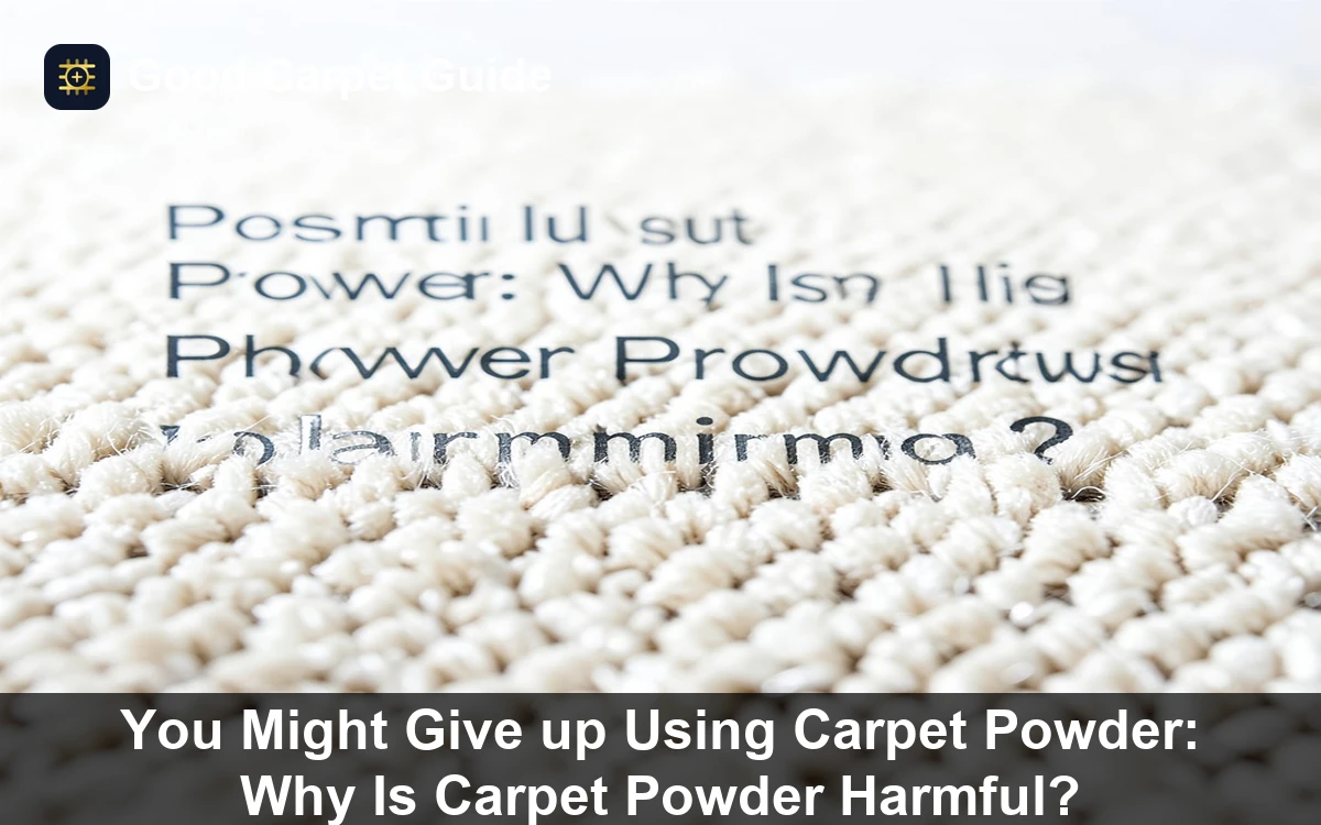 Premium You Might Give up Using Carpet Powder: Why Is Carpet Powder Harmful? carpet and rug guide
