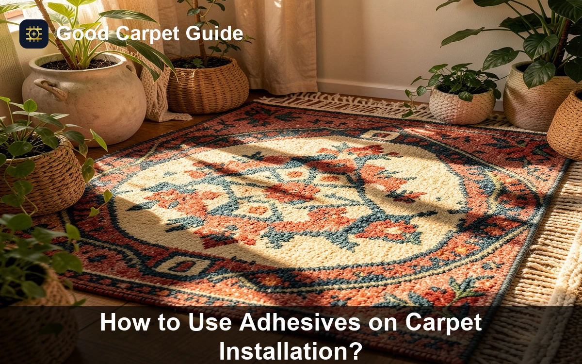 Premium How to Use Adhesives on Carpet Installation? carpet and rug guide