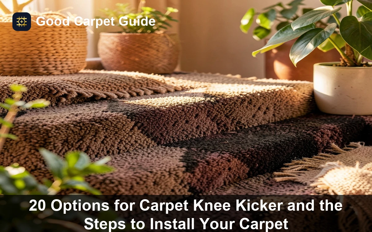 Premium 20 Options for Carpet Knee Kicker and the Steps to Install Your Carpet carpet and rug guide