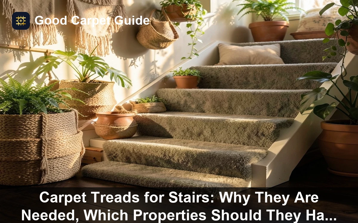 Premium Carpet Treads for Stairs: Why They Are Needed, Which Properties Should They Have, How to Clean Them and 5 Best Amazon Carpet Treads for Stairs carpet and rug guide