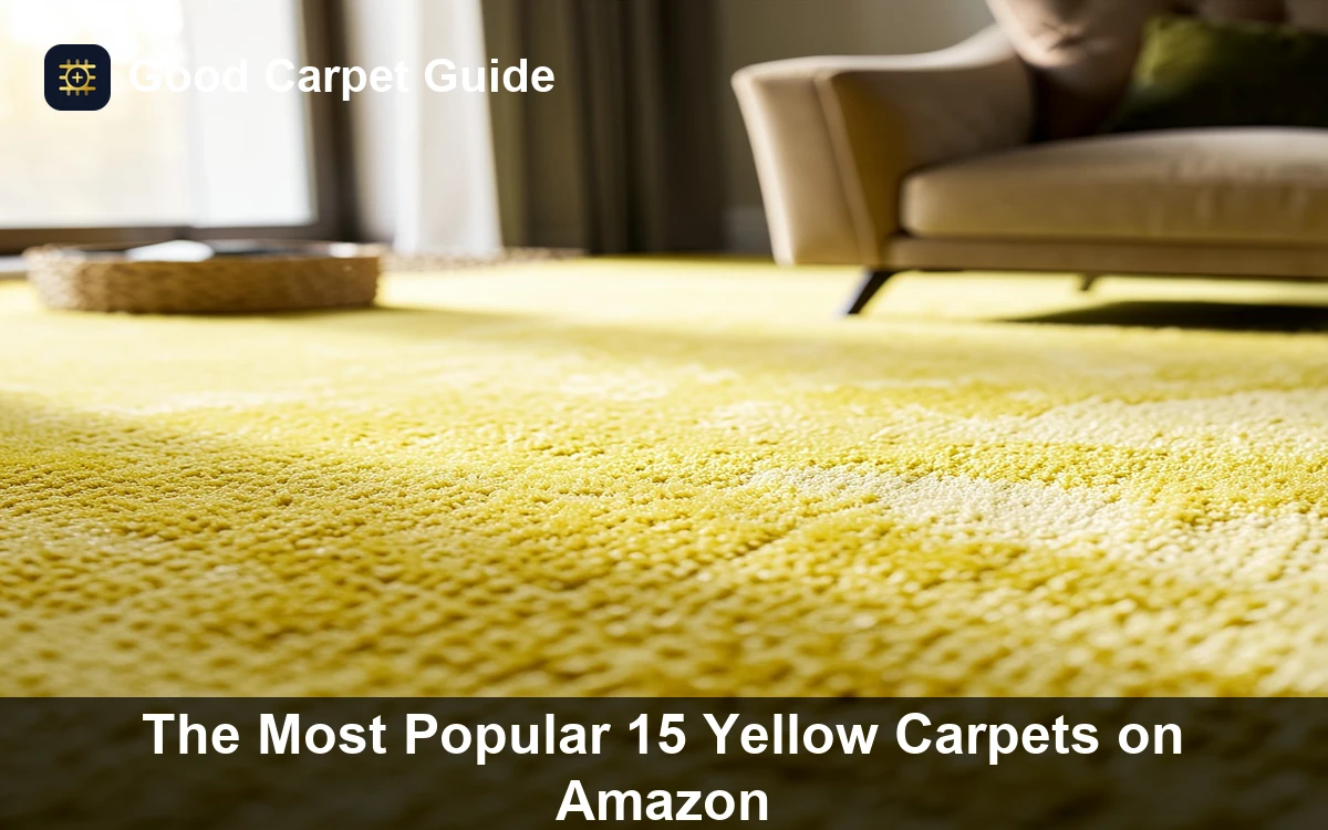 Premium The Most Popular 15 Yellow Carpets on Amazon carpet and rug guide