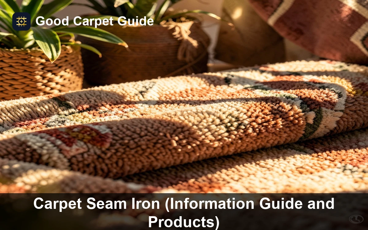 Premium Carpet Seam Iron (Information Guide and Products) carpet and rug guide
