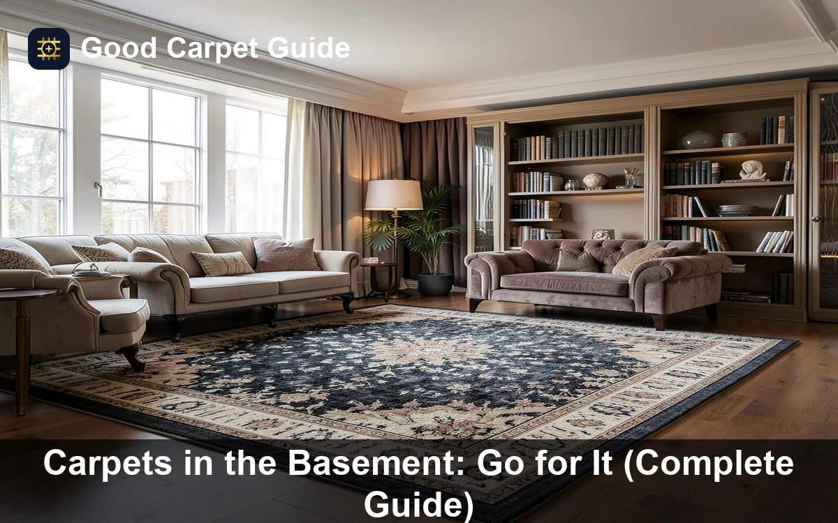 Premium Carpets in the Basement: Go for It (Complete Guide) carpet and rug guide