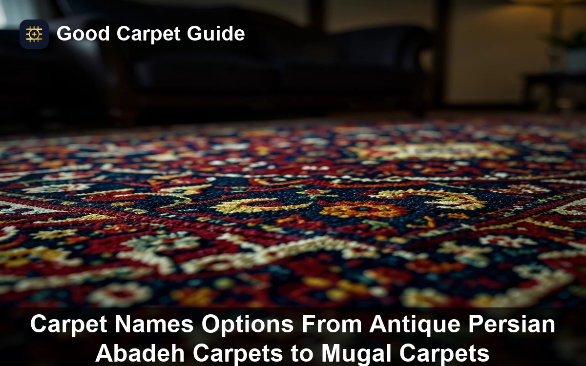 Premium Carpet Names Options From Antique Persian Abadeh Carpets to Mugal Carpets carpet and rug guide