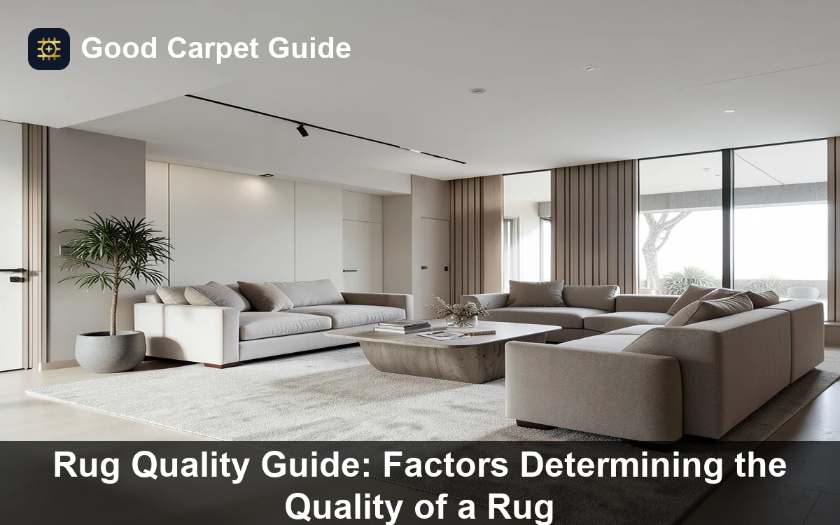 Premium Rug Quality Guide: Factors Determining the Quality of a Rug carpet and rug guide