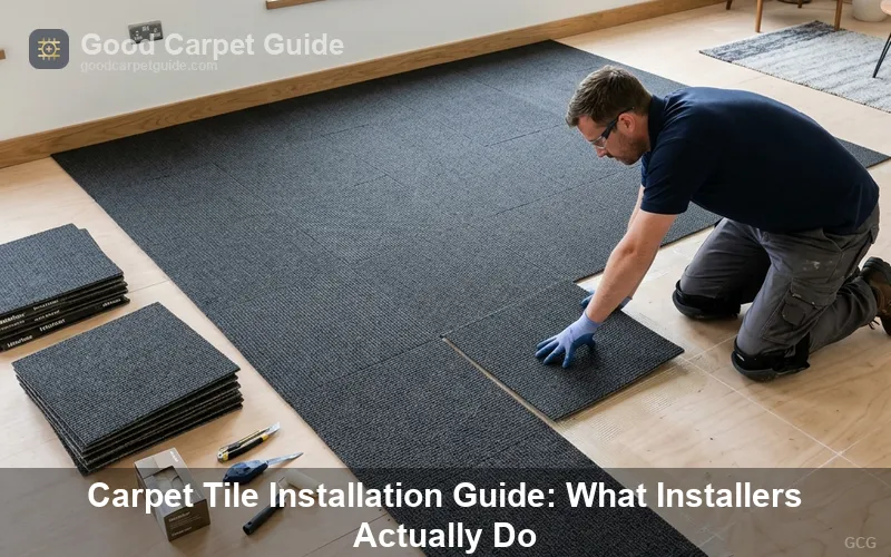 Carpet Tile Installation Guide: What Installers Actually Do