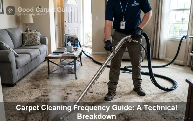 Carpet Cleaning Frequency Guide: A Technical Breakdown