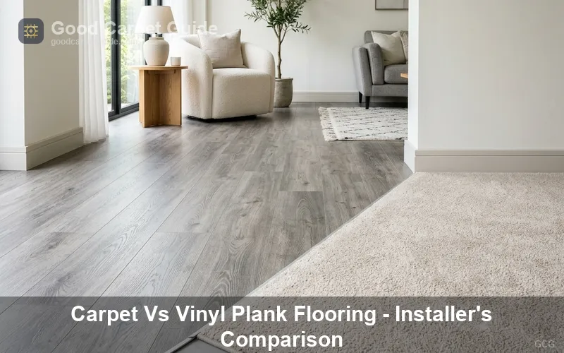 Carpet Vs Vinyl Plank Flooring - Installer's Comparison