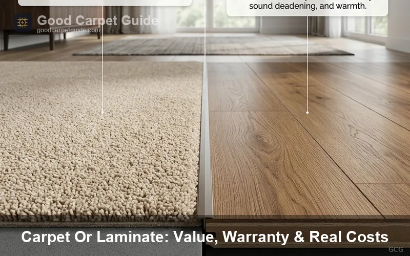 Carpet Or Laminate: Value, Warranty & Real Costs