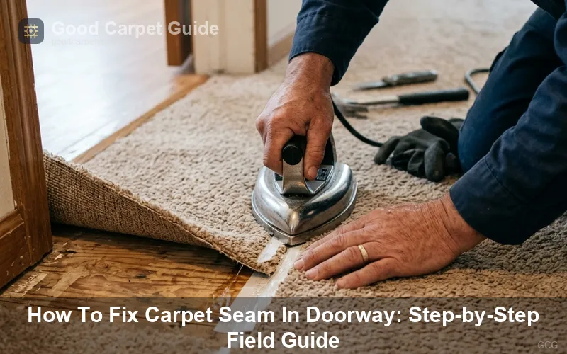 How To Fix Carpet Seam In Doorway: Step-by-Step Field Guide