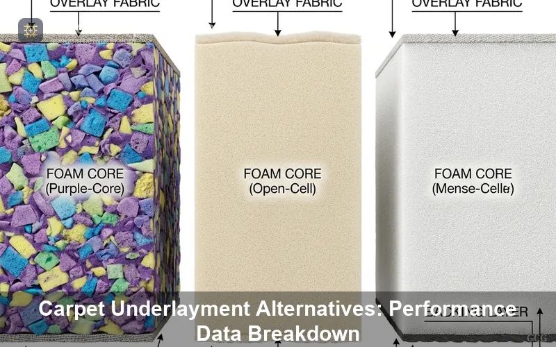 Carpet Underlayment Alternatives: Performance Data Breakdown
