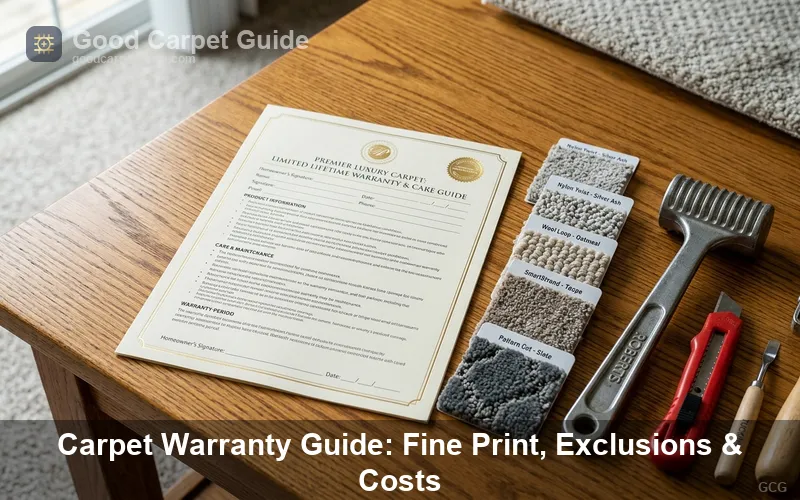Carpet Warranty Guide: Fine Print, Exclusions, and Costs