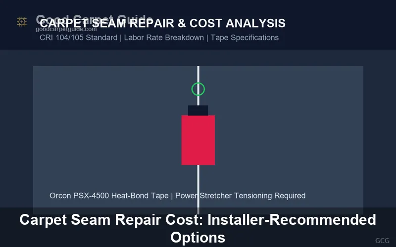 Carpet Seam Repair Cost: Installer-Recommended Options