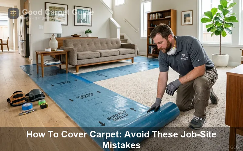 How To Cover Carpet: Avoid These Job-Site Mistakes