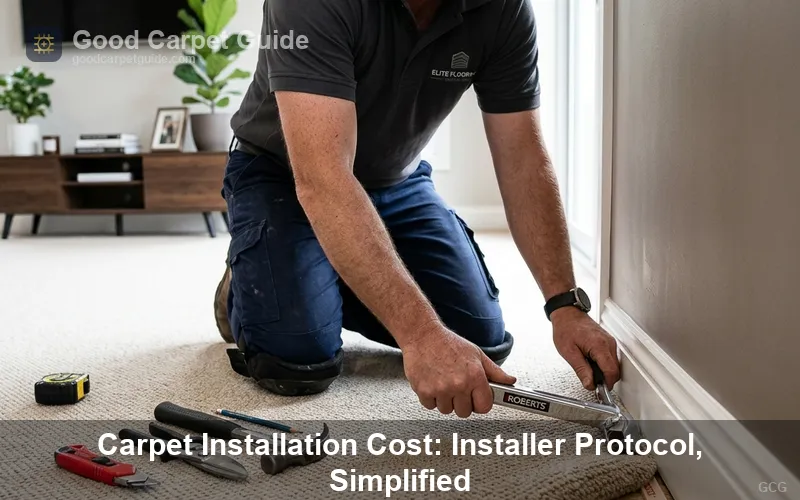 Carpet Installation Cost: Installer Protocol, Simplified