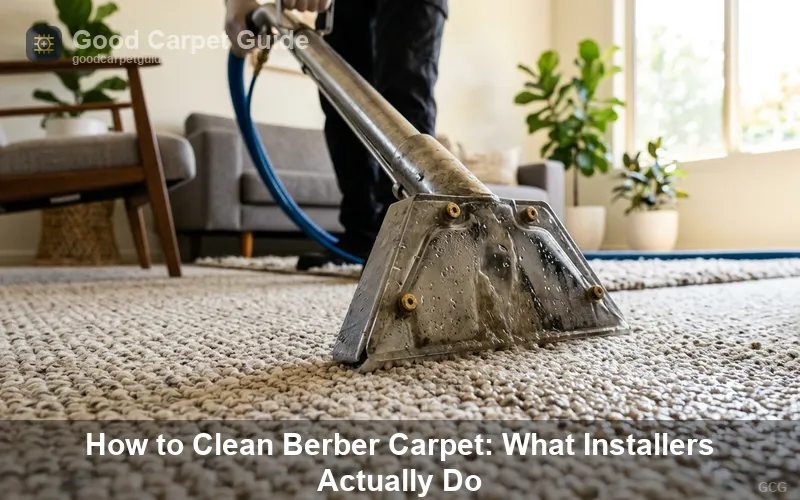 How to Clean Berber Carpet: What Installers Actually Do
