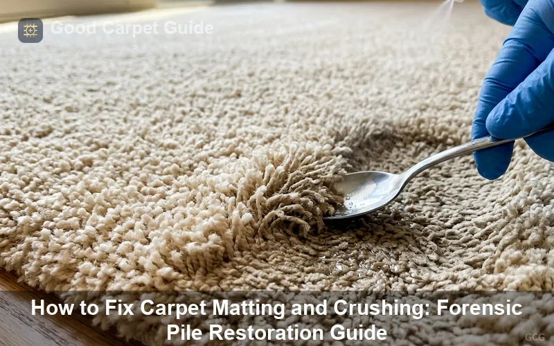 How to Fix Carpet Matting and Crushing: Restoration Guide