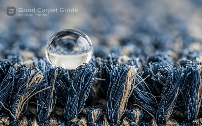 Surface energy reduction from 40 dynes to 18 dynes forces aqueous and oil-based liquids to form high contact angle beads on top of the pile tips.