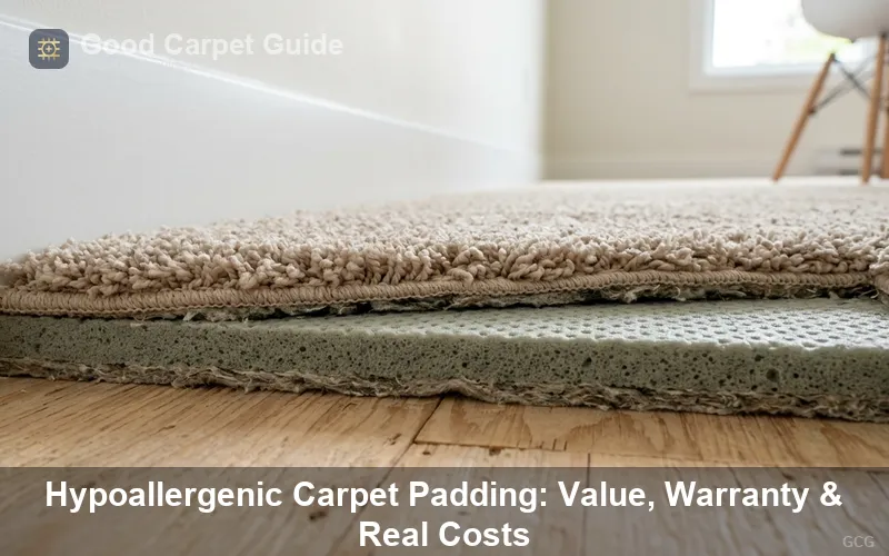 Hypoallergenic Carpet Padding: Value, Warranty & Real Costs