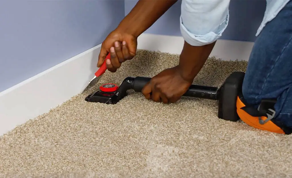 Carpet Knee Kicker Installer Lever Action Stretcher Adjustable Installation Tool 